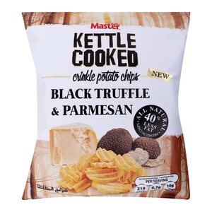 Master Kettle Cooked Crinkle Potato Chips Black Truffle & Parmesan 45 g