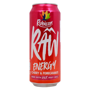 Rubicon Raw Cherry & Pomegranates Energy Drink 500 ml