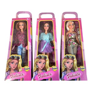 Fabiola Style Queen Fashion Doll 66758 Assorted 1pc