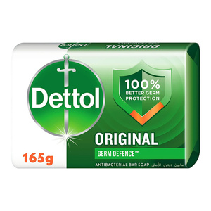 Dettol Original Anti-Bacterial Bathing Soap Bar Pine Fragrance 165 g