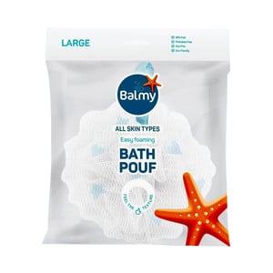 Balmy Bath Pouf Large 1 pc