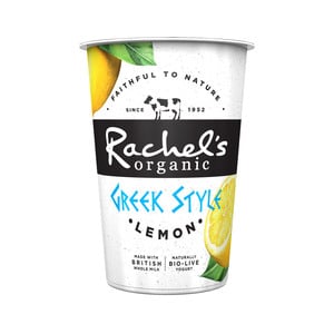 Rachel's Organic Greek Style Lemon Bio Live Yogurt 450 g