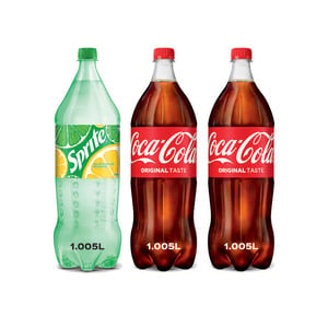 كوكا كولا سبرايت متنوع 3 × 1.005 لتر