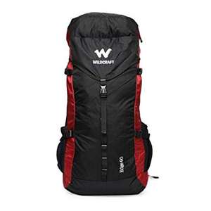 Wildcraft RS Edge 60 Camping Backpack, 60 L, Red
