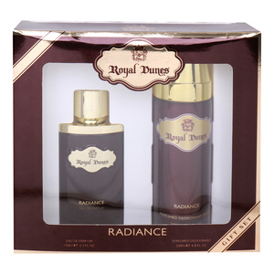 Royal Dunes EDP Radiance for Women 100 ml + Perfumed Deodorant Spray 200 ml