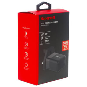 Honeywell Type C Wall Zest Charger PD 30W Black
