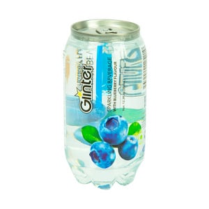 Glinter Sparkling Beverage with Blueberry Flavour, 350 ml