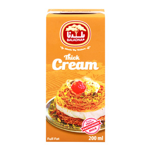 Baladna Thick Cream Full Fat 200 ml