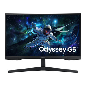 Samsung Odyssey G5 G55C Curved Gaming Monitor, 27 inches QHD 165 Hz Display, LS27CG552EMXUE