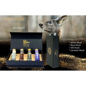 Paro Oud Musk Collection, 4 Pcs, 6 ml