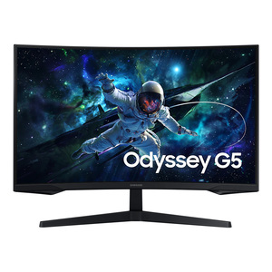 Samsung Odyssey G5 Curved Gaming Monitor, 32 inches QHD 165 Hz Display, LS32CG552EMXUE
