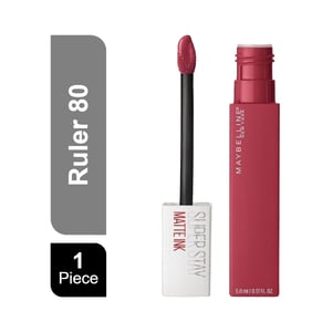 Maybelline New York Super Stay Matte Ink Lipstick Ruler 80 1 pc