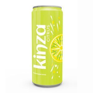Kinza Carbonated Drink Citrus 30 x 250 ml