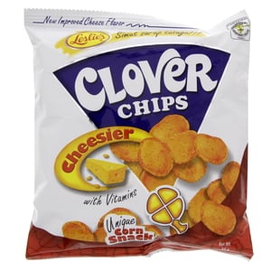 Leslie's Clover Chips Cheesier 55 g