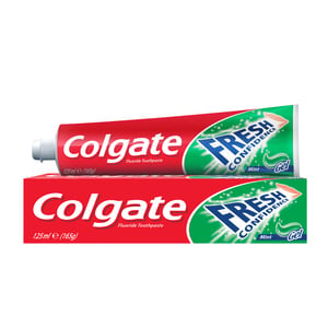 Colgate Fluoride Toothpaste Fresh Confidence Mint Gel 125 ml