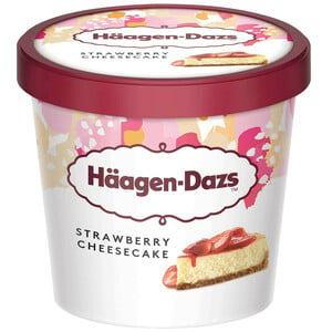 Haagen-Dazs Ice Cream Strawberry Cheesecake 100 ml