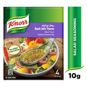 Knorr Salad Mixes Basil & Thyme 4 x 10 g