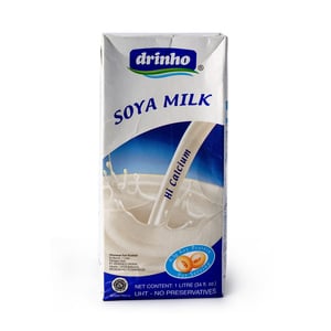 Drinho Soya Milk Hi Calcium 1 Litre