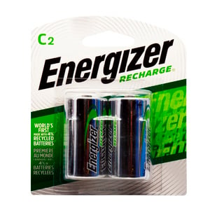 Energizer Rechargeable C2 Battery NH35C, Pack of 2 Pcs