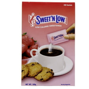 Sweet'n Low, Low Calorie Sweetener Sachets 200 pcs