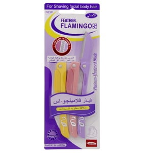 Feather Flamingos Platinum Hardened Blade For Women