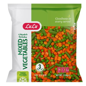 LuLu Mixed Vegetables 2.5 kg