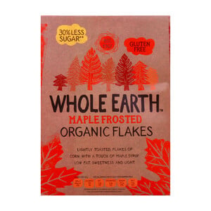 Whole Earth Organic Maple Frosted Flakes 375 g