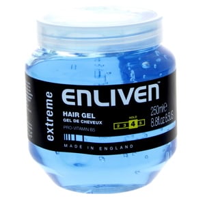 Enliven Hair Gel Extreme Hold Blue, 250 ml