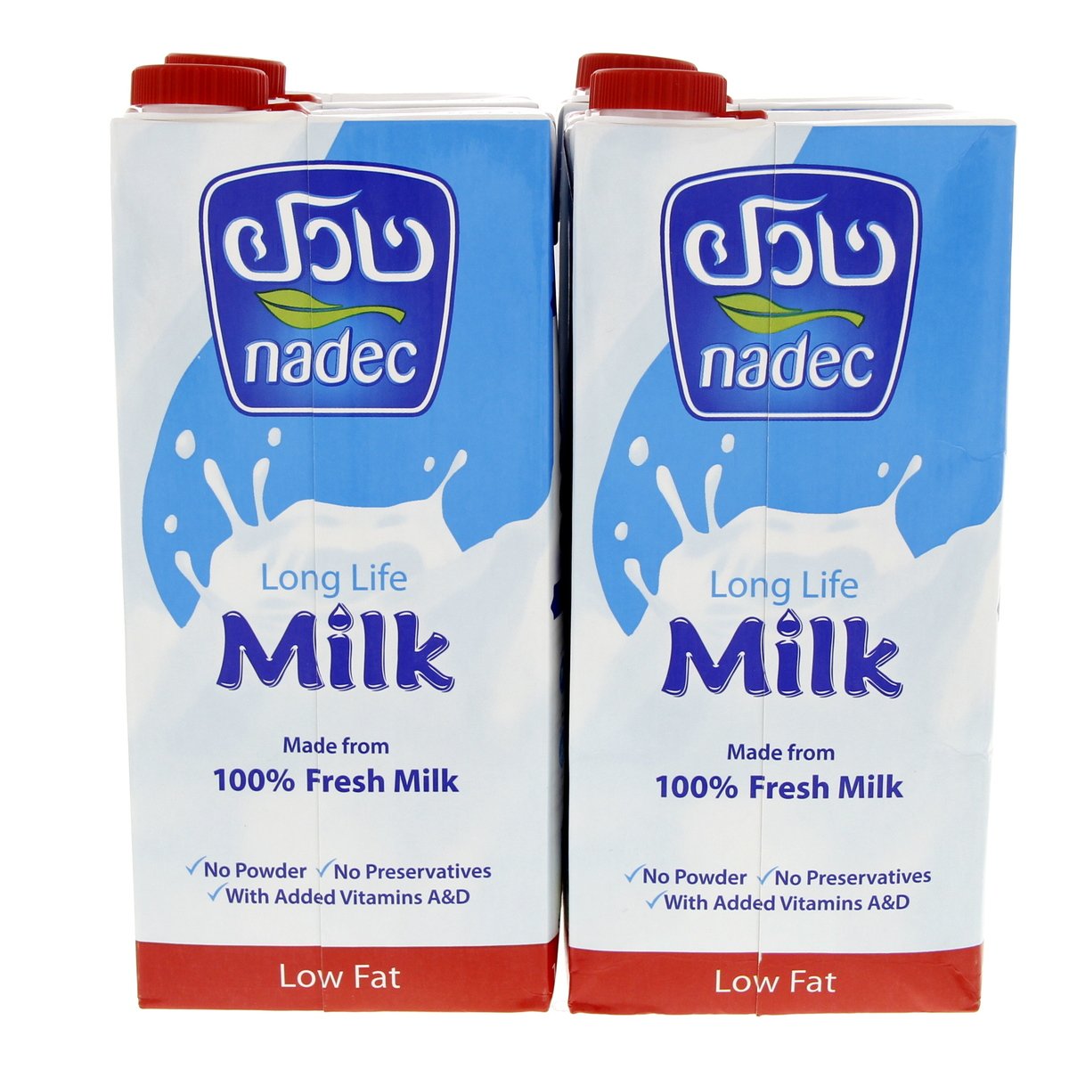 Nadec Long Life Low Fat Milk 1 Litre