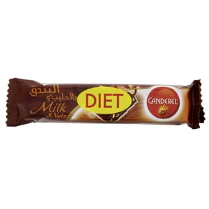 Canderel Milk Chocolate With Nuts With Sweeteners 27 g