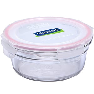 Glass Lock Round Glass Container RP524