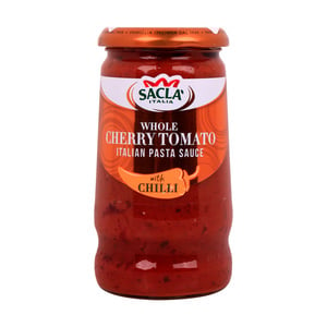 Sacla Whole Cherry Tomato & Chilli Pasta Sauce 350 g