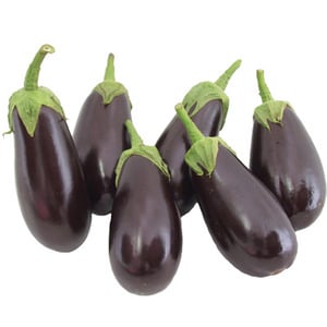 Organic Eggplant 1 pkt