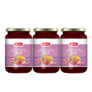 LuLu Mixed Fruits Jam 3 x 450 g
