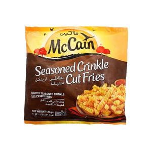 McCain Seasoned Crinkle Cut Potato Fries 1.5 kg