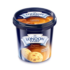 London Dairy Caramel Crunch Ice Cream 125 ml