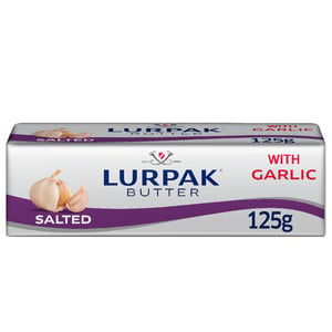 Lurpak Butter Garlic Block 125 g