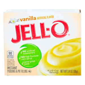 Jell-O Vanilla Flavor 96 g
