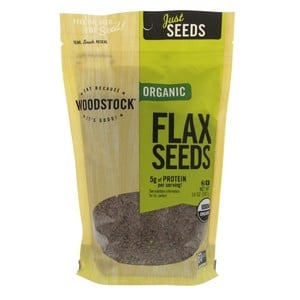Woodstock Organic Flax Seeds 397 g