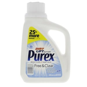 Purex Liquid Detergent Free & Clear  1.47Litre