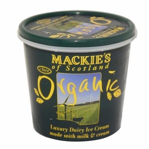Mackie's Organic Luxury Dairy Ice Cream 1 Litre