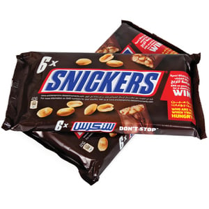 Snickers Chocolates 6 x 50 g 2pcs