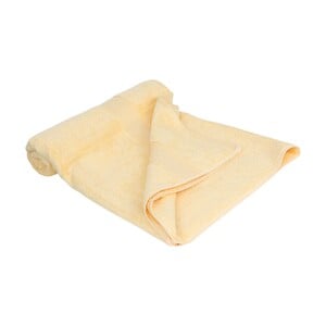 Laura Collection Bath Towel Yellow Size: W70 x L140cm