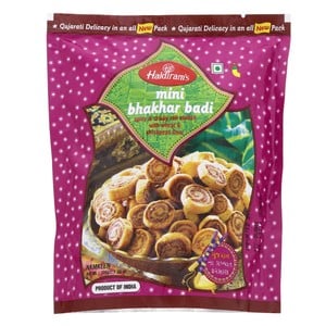 Haldiram's Mini Bhakhar Badi Spicy And Crispy Roll Stuffed With Wheat And Chickpeas Flour 200 g