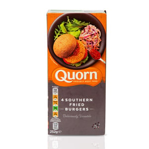 Qourn 4 Southern Fried Burgers 252 g
