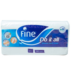 Fine Multiuse Hand Towel 2ply 150 Sheets