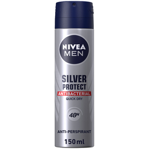 Nivea Men Antiperspirant Spray for Men Silver Protect 150 ml