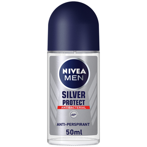 Nivea Men Antiperspirant Roll-on Silver Protect 50 ml