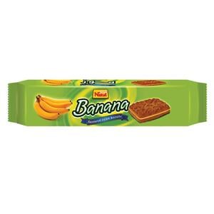Nabil Banana Flavoured Cream Biscuits 82g
