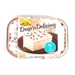 McCain Deep'n Delicious Vanilla Cake 510 g
